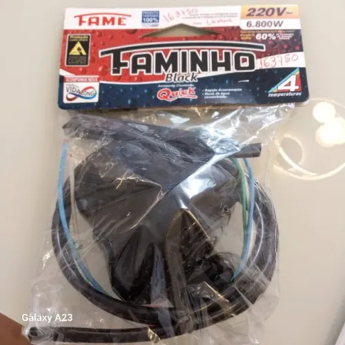 Chuveiro faminho 220v Novo