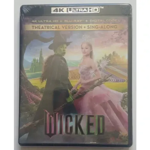 4k/Blu-ray Wicked Lacrado SEM PT/BR