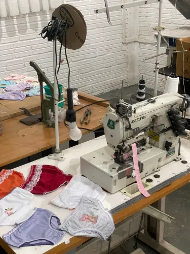 Vende-se fábrica têxtil especializada em calcinhas infantis e bebê.