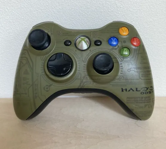 Controle sem fio Xbox 360 HALO 3 ODST Edição Limitada de Colecionador Original