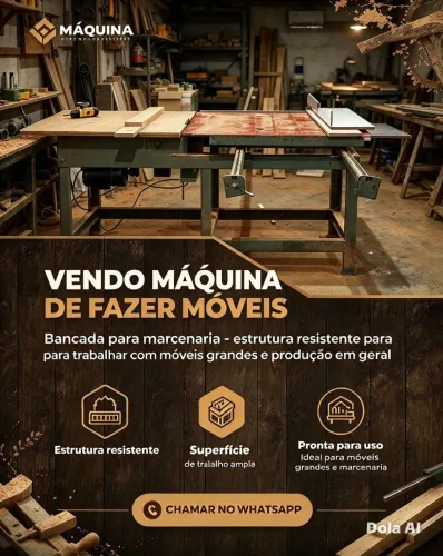 Esquardejadeira pra móveis  chama no WhatsApp *