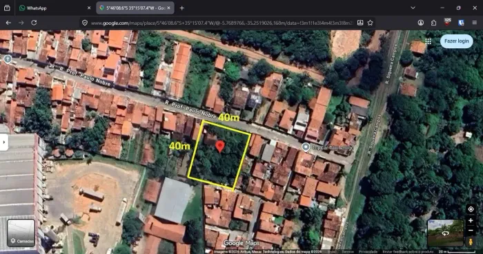 Imóvel para venda com 1600 metros quadrados em Igapó - Natal - RN