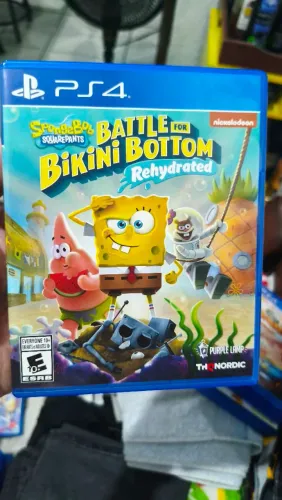 Bob Esponja Battle for Bikini Bottom Reydrated (PS4 & PS5)