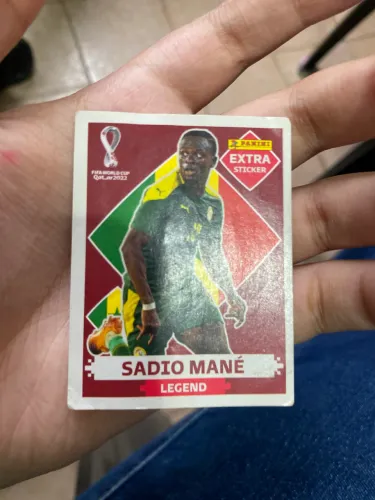 Figurinha bordo copa 2022 legend