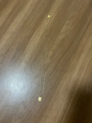 Vendo escapulário de ouro 3,8 gramas e 34cm 