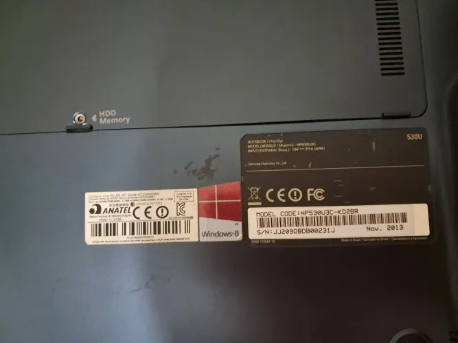 Vendo Samsung Ultrabook NP530U3C 