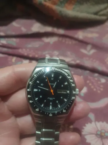 Orient automatico funcionando perfeitamente todo em aço inox 