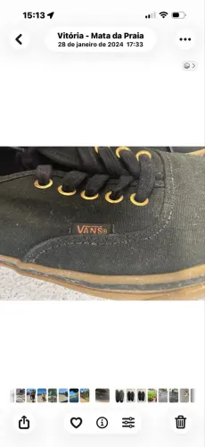 Tênis Vans Preto