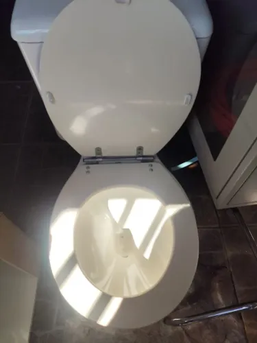 Vaso sanitário acoplado colite com tampa