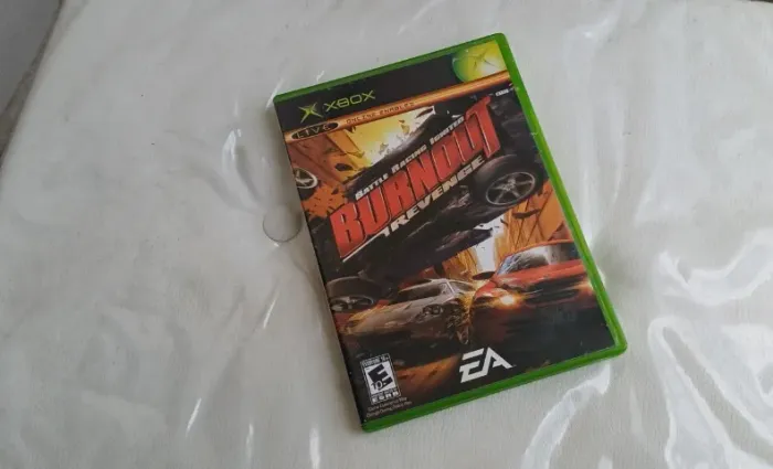 Jogo Burnout Revenge Xbox Clássico Completo Cib