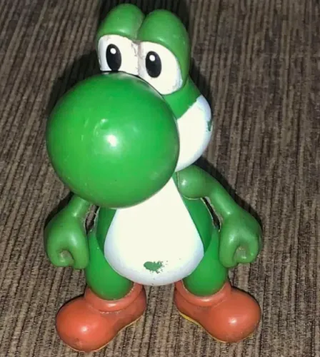 Boneco Yoshi Coleção 2014 Mario Bros Mc Donalds
