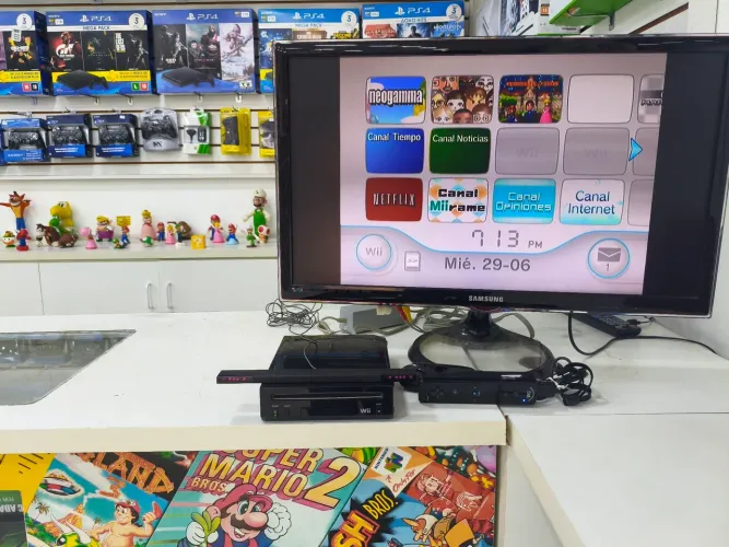 Nintendo Wii Preto com Garantia!