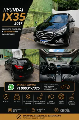 Hyundai IX35 GLS 2.0 16V 2WD Flex Aut. 2017