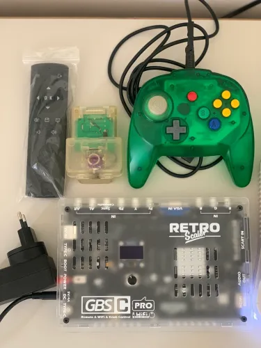Nintendo 64 MOD RGB,GBS control Pro e samer cart64