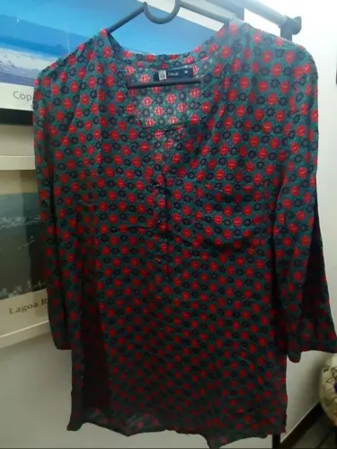 Camisa flores a|k casual