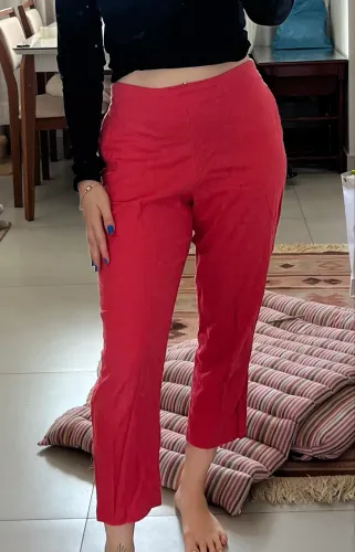 Calça rosa