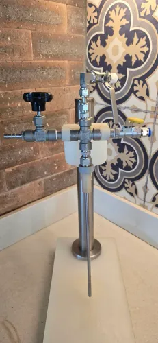Enchedora inox contra pressao cerveja artesanal