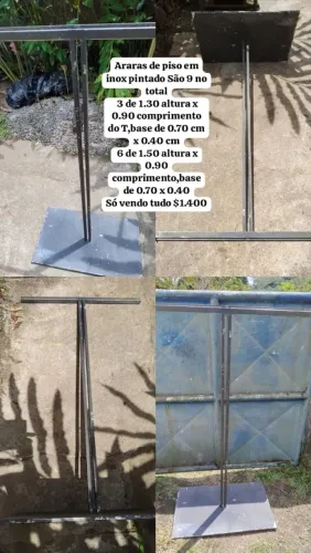 Araras de inox