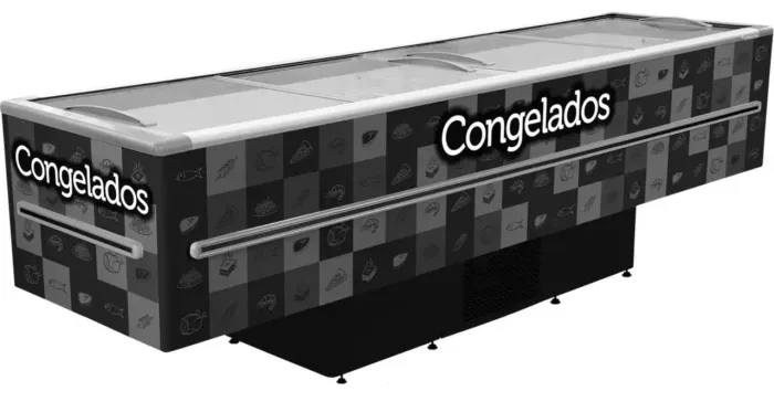 Equipamentos para supermercado açougue e padarias linha de refrigeração e gôndolas