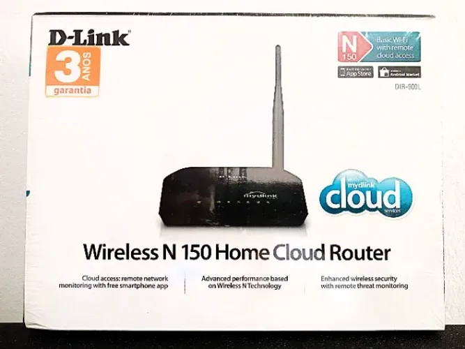 Roteador D-Link Wireless N 150 Home Cloud Router (DIR-900L) NOVO