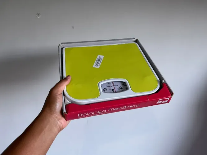 Balança Mecânica Analógica até 130kg - Funcionando