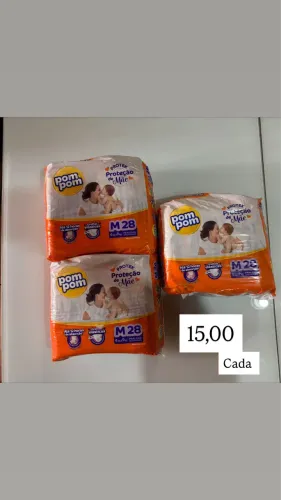 Fraldas TAM M