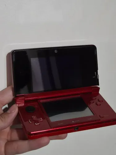 Nintendo 3DS Vermelho japonês desbloqueado