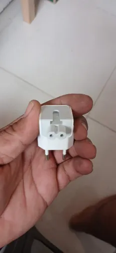 Plugue Adaptador (Duckhead) - Padrão BR para fontes de MacBook/iPad
