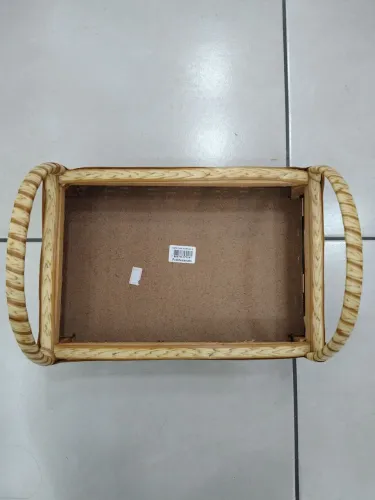 Cesta Sintética Tam P para café da manhã decoração, presente.