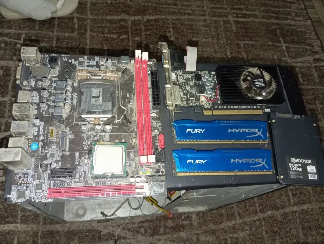 PC 1155 B75 16GB RAM DDR3 SSD 120GB GT 710