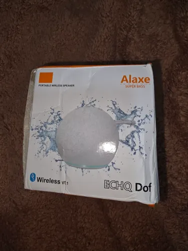 Caixa de Som alaxe portatil super bass preta