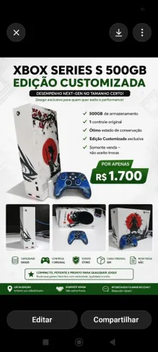 Xbox Series S - 500gb