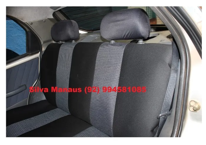 Capa para bancos de carro tecido grosso e bem resistente Fiat Gm vw jogo completo