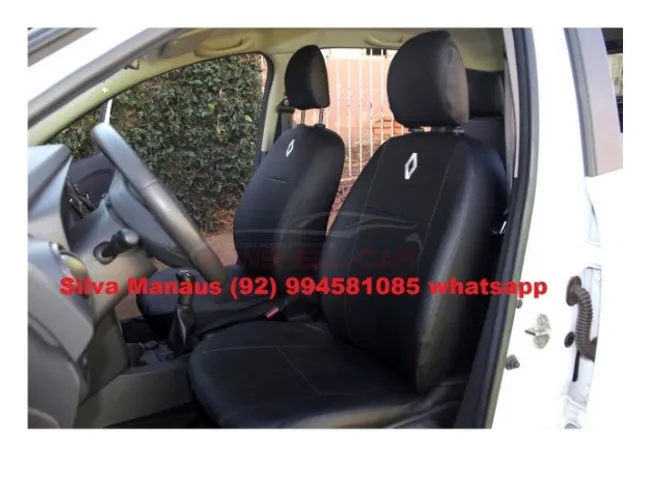 Capa banco Couro Corvin sob medida Logan Sandero Stepway 2020 impermeável não passar agua