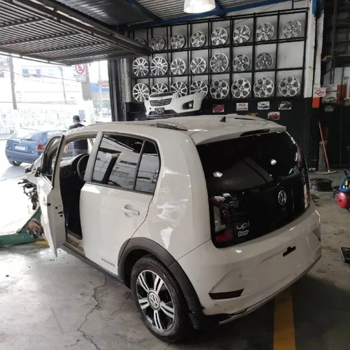 Vw UP 1.0 TSI 2020 Airbag Farol Capo Porta Motor Suspensão Cambio Mecanica Sucata 