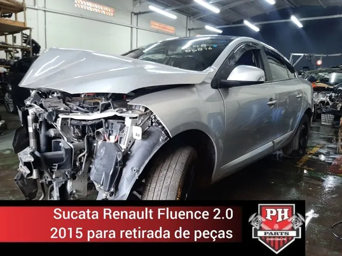 Sucata Renault Fluence 2.0 2015 para retirada de peças