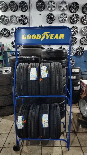 Pneus 175 70 13 Goodyear novos promoção 399$ montado e balaceado