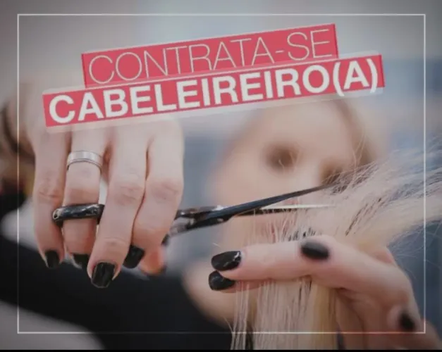 VAGA DE CABELEIREIRA 