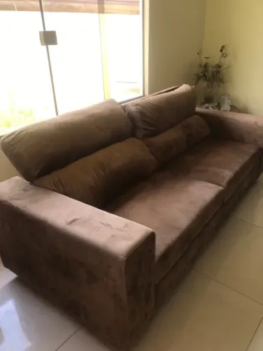 Sofá Standard reclinável e fixo - 2 lugares