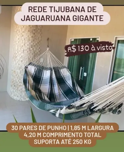 Rede Tijubana de Jaguaruana Gigante