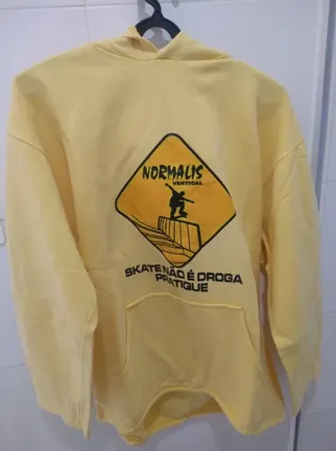 blusa de moletom normalis vertical - favor ler anúncio