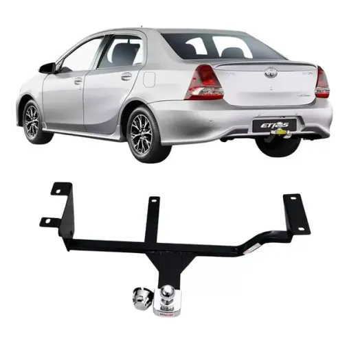 Engate Carretinha Reboque Etios Sedan 2013 2014 a 2021