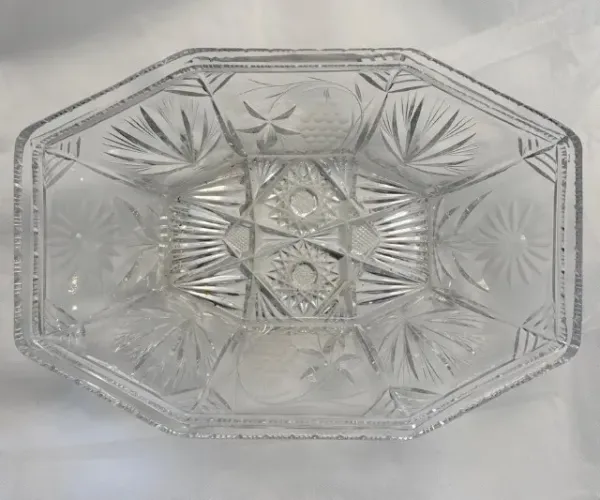 Vaso de cristal da Bohemia (Alemanha) - Séc. XIX