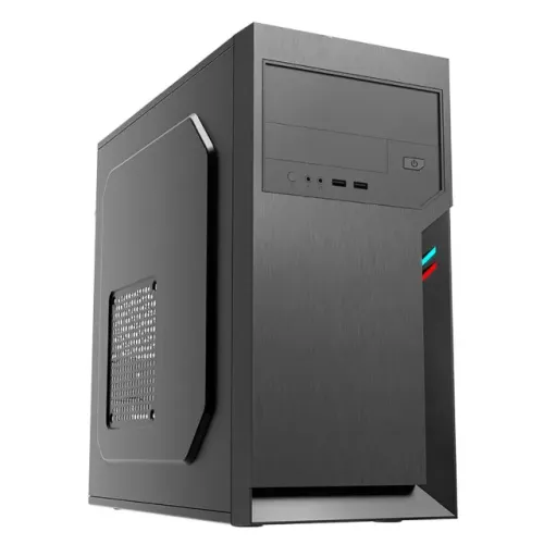 Gabinete Office Micro ATX com Fonte 200W RHA-GAB-0002 Preto - Rhadium