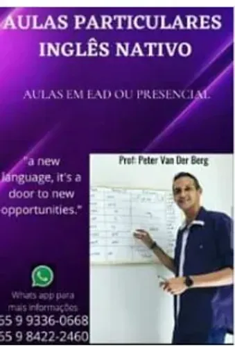 Aulas de Inglês com Professor Nativo