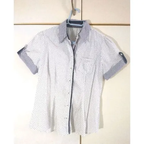 camisa estampa de bolinhas 38