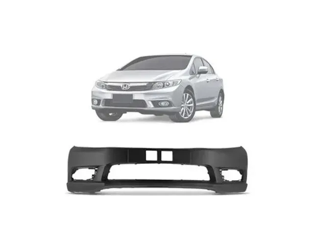 Parachoque Dianteiro Civic 2012 a 2016 Original Branco