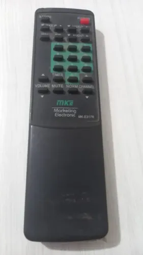 Controle remoto MKE usado.