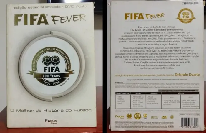 Fifa Fever - Edição especial limitada DVD duplo