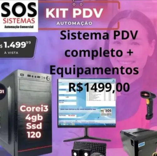 Melhor KIT PARA AUTOMAÇÃO COMERCIAL